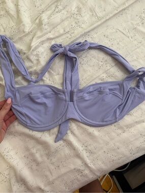 l*space Lavender Underwire Bikini Top